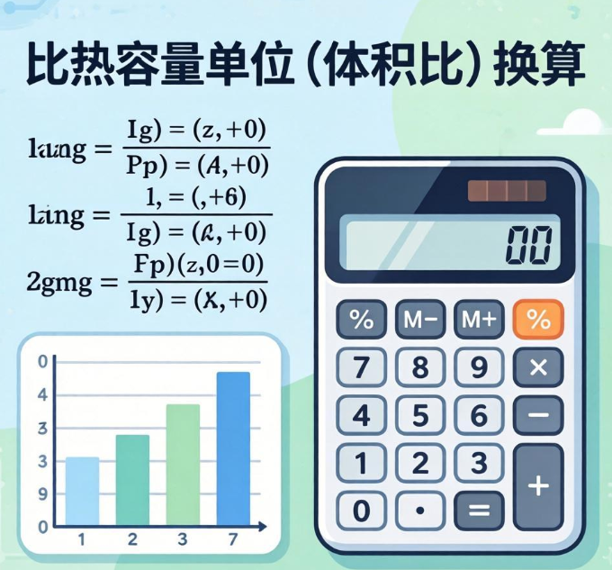 Specific heat capacity unit (volume ratio) online conversion tool