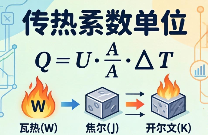 Heat transfer coefficient unit online conversion