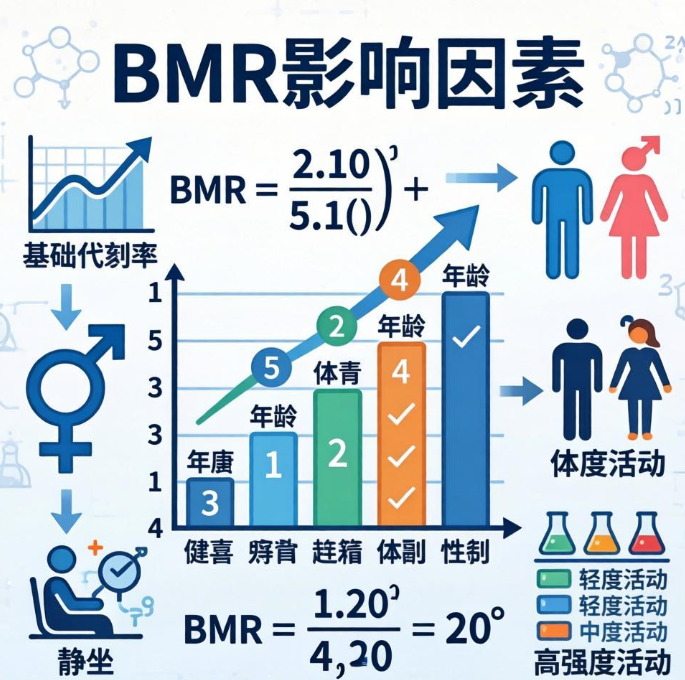 Basal metabolic rate (BMR) online calculator