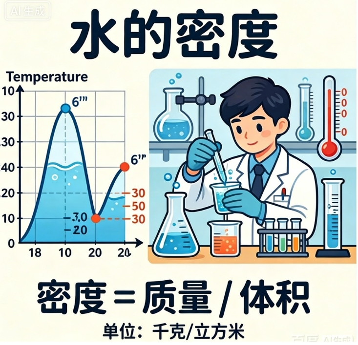 Water density online calculator