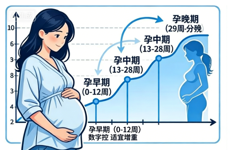 Online calculation of normal weight gain in pregnant women