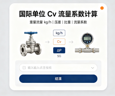 国际单位Cv-流量系数-计算