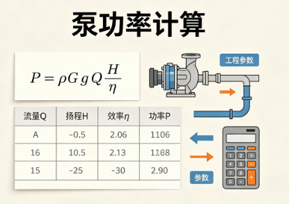 泵功率计算