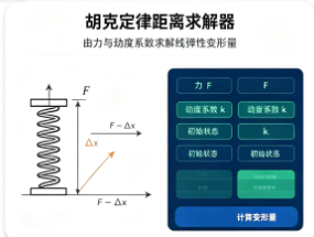 胡克定律距离求解器