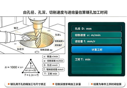 镗孔工时计算器