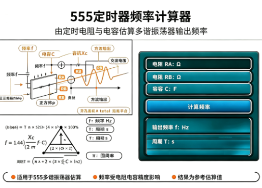555定时器频率