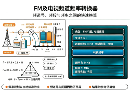 FM及电视频道频率转换器
